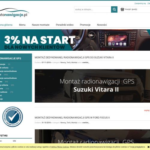 Nawigacja samochodowa windows