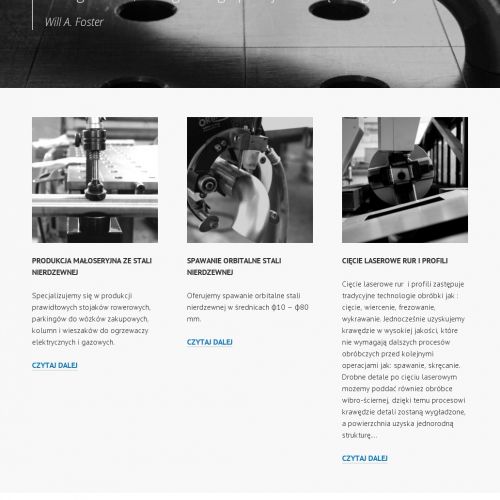 Lubin - cięcie laserowe rur