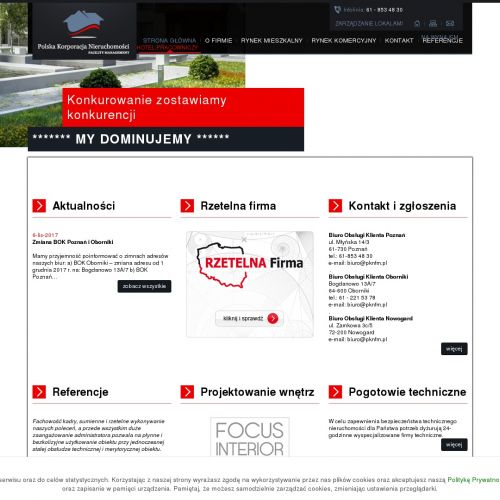 Oborniki - kompleksowe zarządzanie nieruchomościami