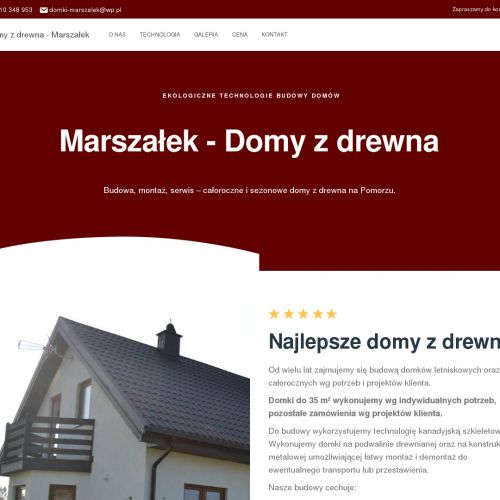 Budowa domów z drewna pomorskie