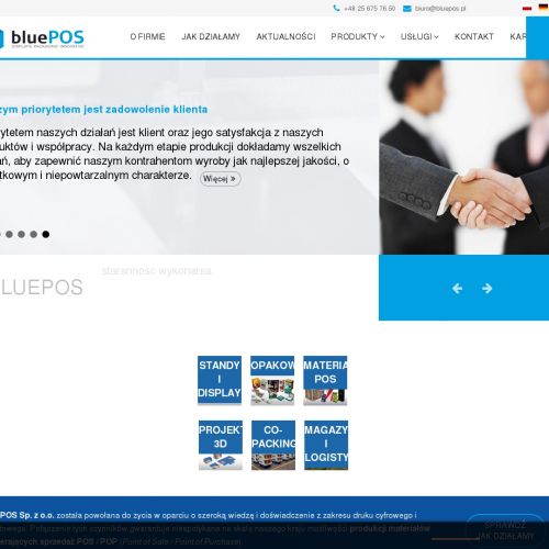 Warszawa - materiały reklamowe z tektury