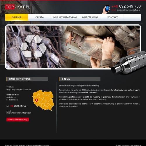 Poznań - recykling katalizatorów