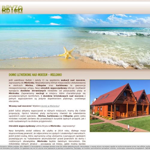 Domki letniskowe chłopy - Mielno