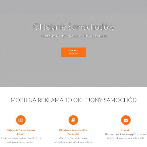 Oklejanie samochodów w krakowie
