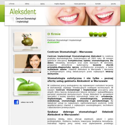 Warszawa - ortodonta dziecięcy