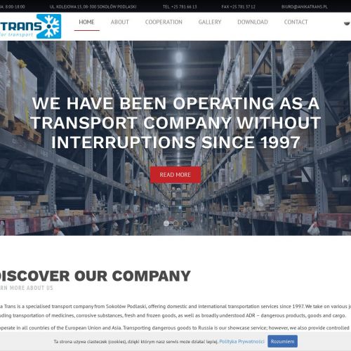 Siedlce - transport adr