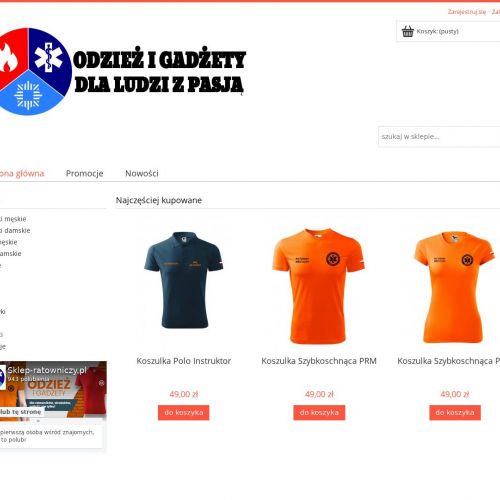 Czapka z daszkiem państwowe ratownictwo medyczne