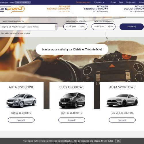 Wynajem mustanga - Gdańsk