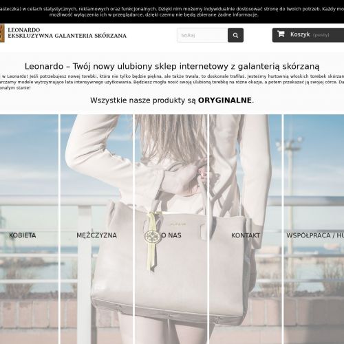 Torebki skórzane włoskie