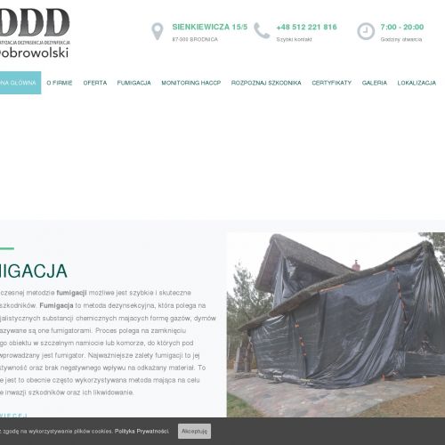 Dezynfekcja mieszkań