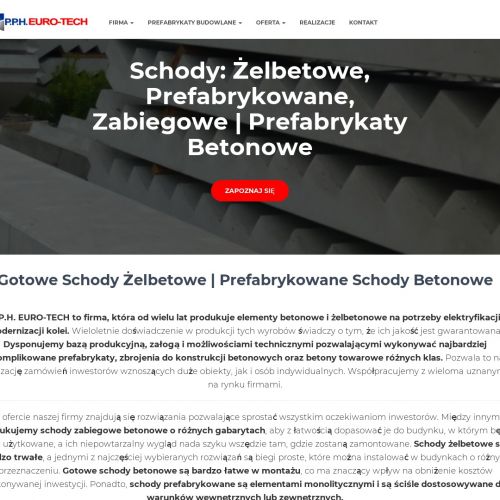 Szczecin - konstrukcje żelbetowe producent