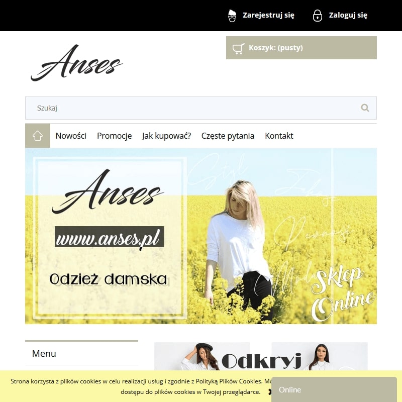 Spódnica rozkloszowana mini