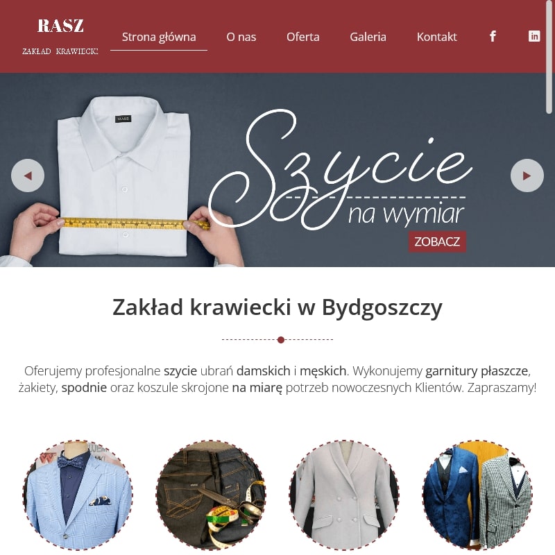 Zakład krawiecki w Grudziądzu