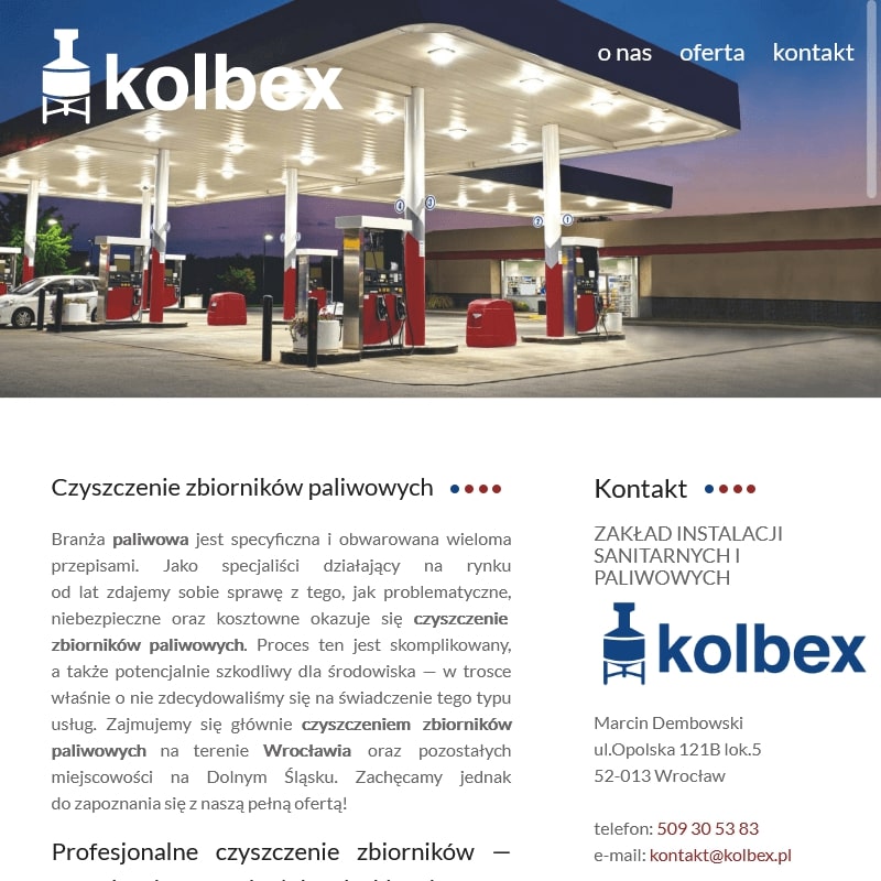 Czyszczenie separatora substancji ropopochodnych - Wrocław