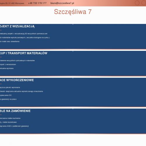 Warszawa - kompleksowe wykończenie wnętrz