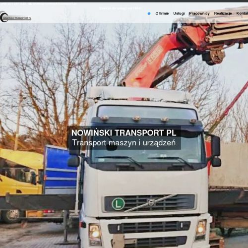 Transport pras hydraulicznych