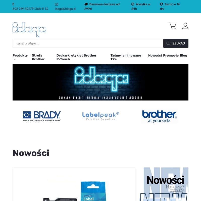 Wytłaczarka do etykiet dymo