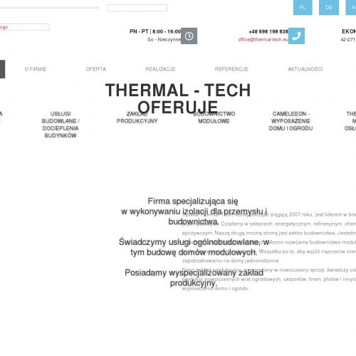 Termoizolacje