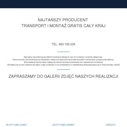 Garaże drewnopodobne małopolska