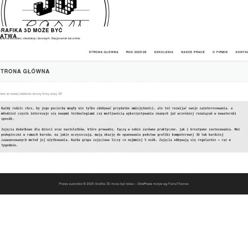 Blender szkolenie - Mińsk Mazowiecki