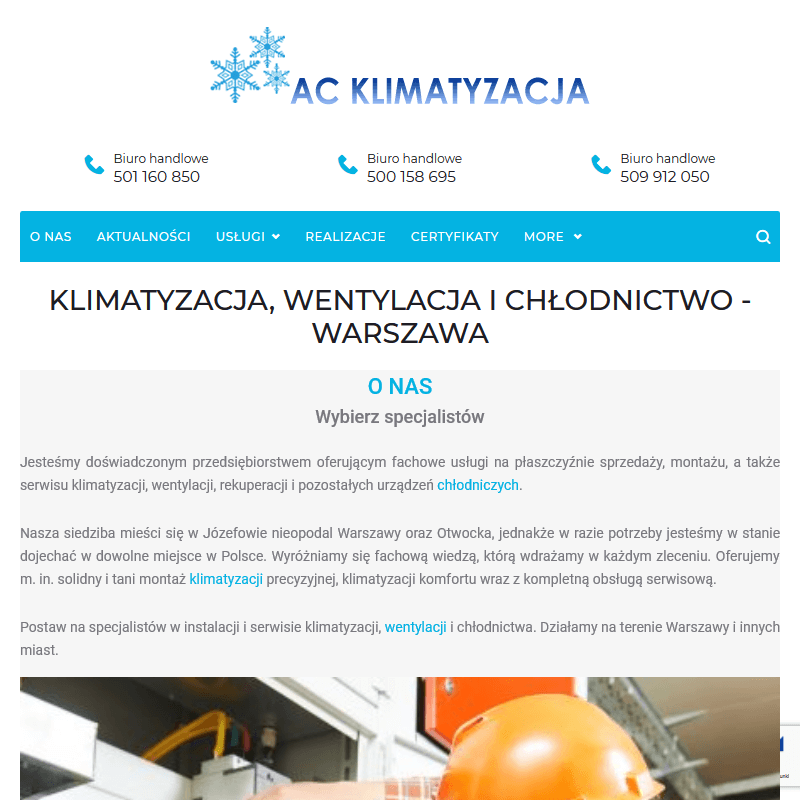 Klimatyzatory - Warszawa