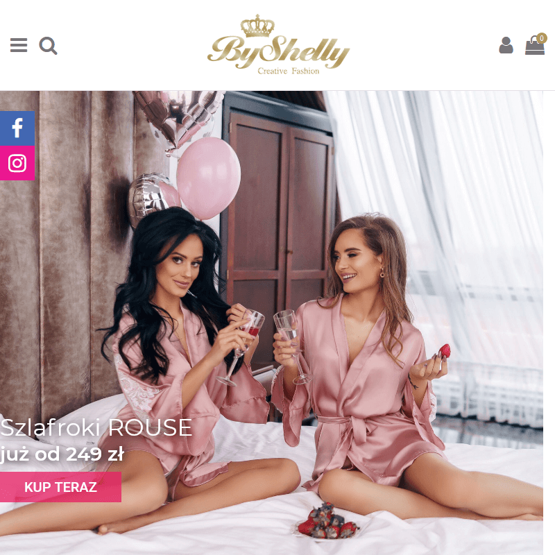 Damski szlafrok ślubny