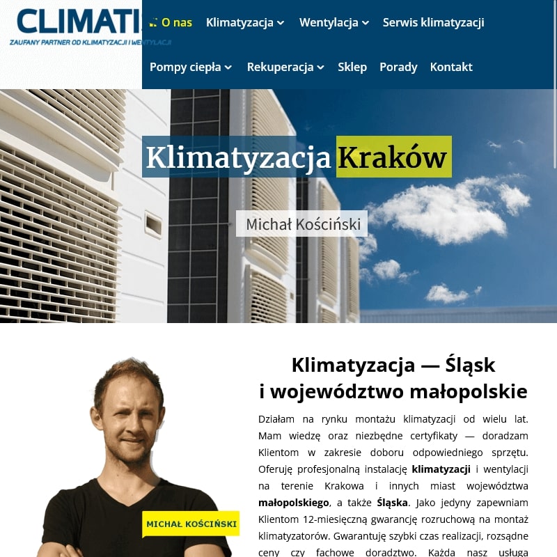 Firma montująca klimatyzacje