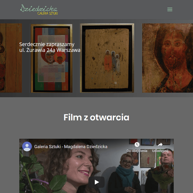 Warszawa - płócienny obraz na zamówienie