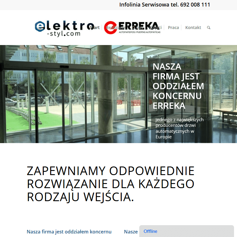 Serwis drzwi elektrycznych