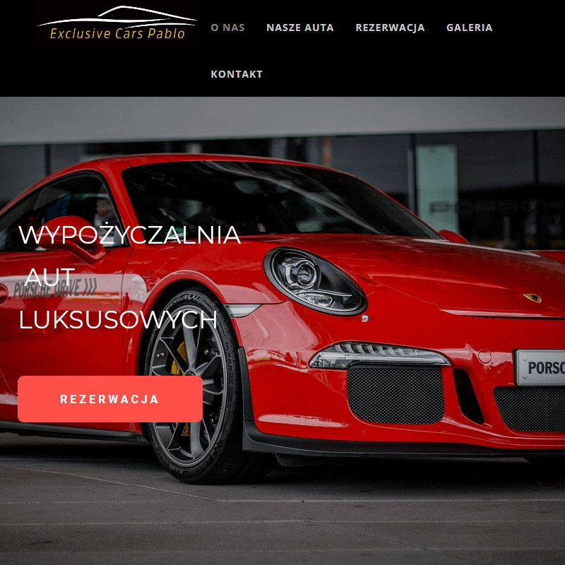 Wypożyczalnia sportowych aut