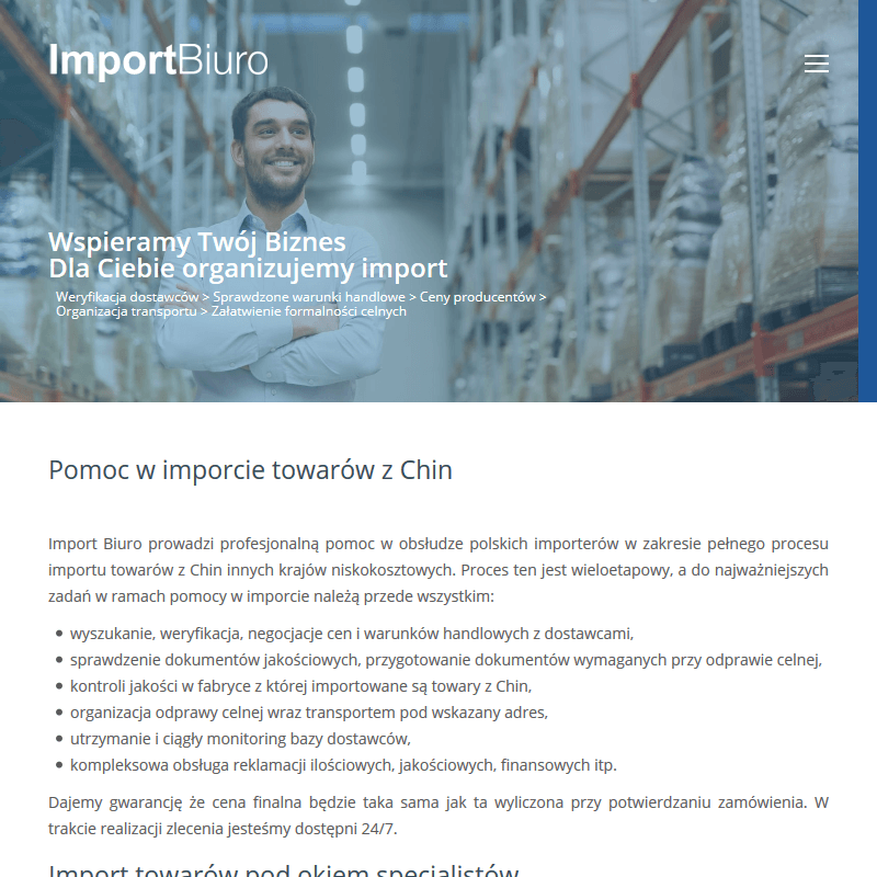 Importerzy z chin w polsce