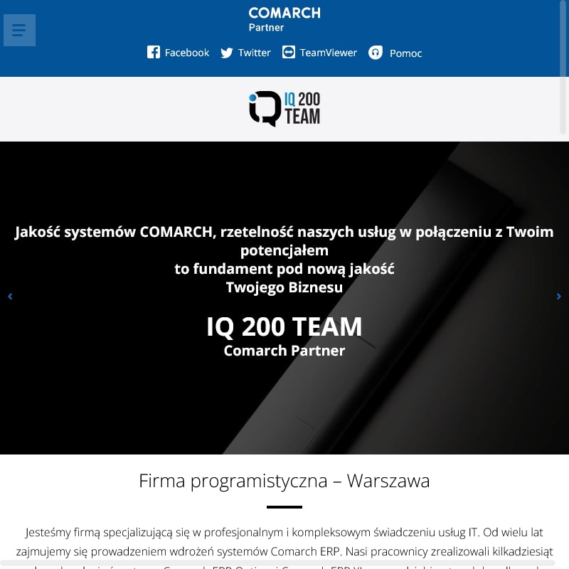 System comarch erp xl w Warszawie