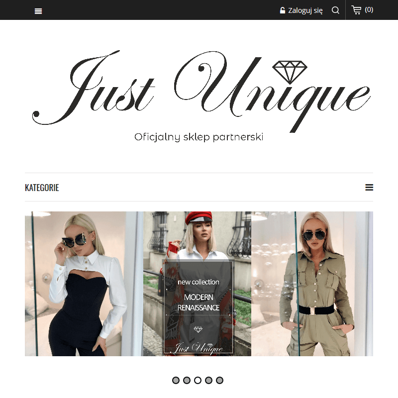 Markowy kombinezon damski