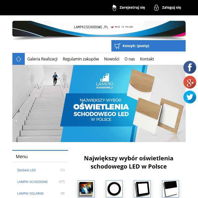 Oświetlenie schodów led