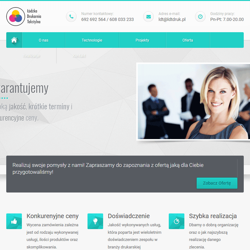 Druk na materiale cena - łódź