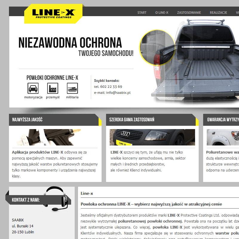 Powłoki ochronne linex w Lublinie