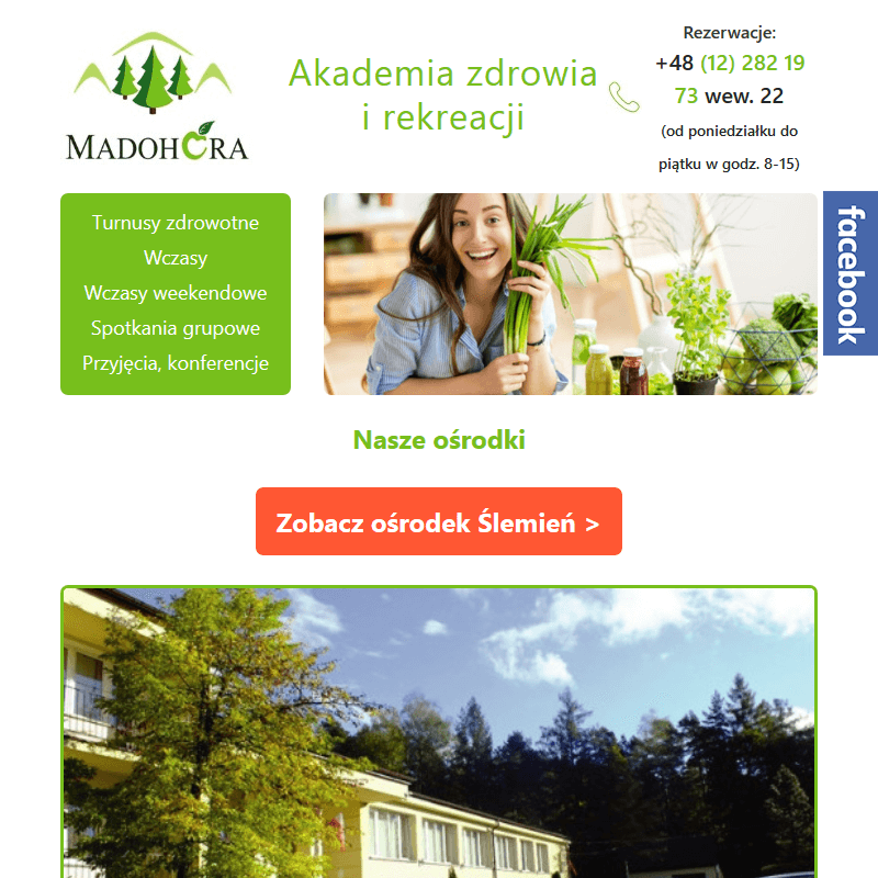 Basen kryty rabka ślemień