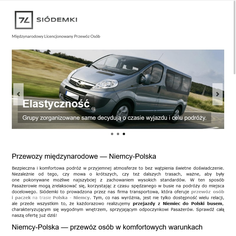 Przewozy międzynarodowe niemcy polska