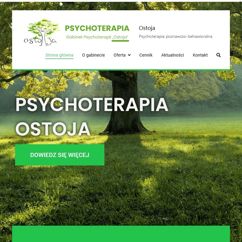 Dobra psychoterapia w Warszawie
