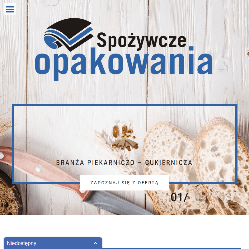 Poznań - opakowania cukiernicze