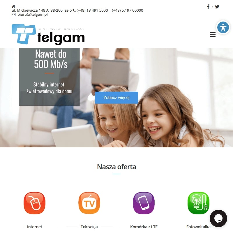 Tarnów - najszybszy internet domowy