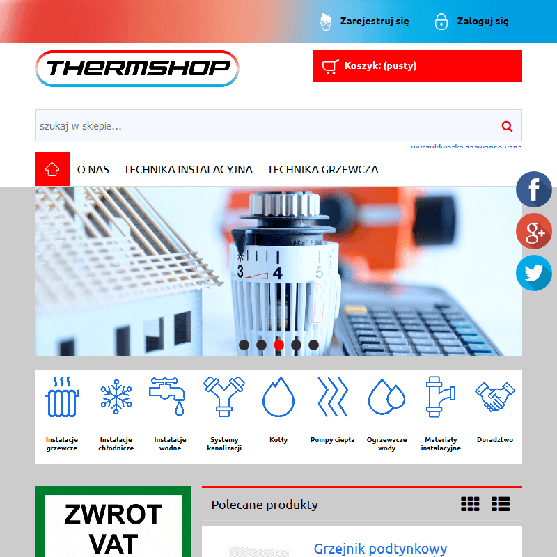 Białystok - ogrzewanie ścienne