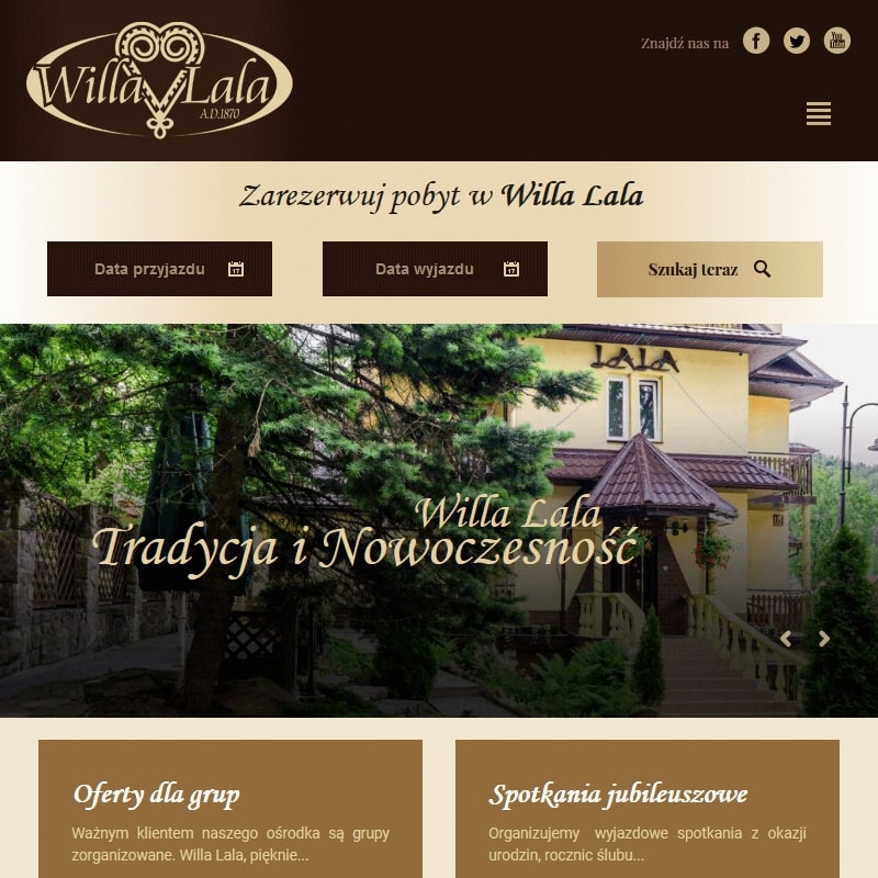 Pensjonat dla seniorów - Szczawnica